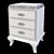 Giorgiocasa Casa Bella Dresser (Art.1160 F3) - Elegant and Functional 3D model small image 5