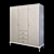 Elegant Giorgiocasa Casa Bella Wardrobe 3D model small image 3