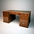 Classic Office Writing Desk 3D model small image 1