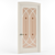 Modern Classic Interior Door 3D model small image 1