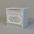 Classic Bedside Table - Victoria 3D model small image 2