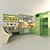 Provence Corner Kitchen: Custom-made Design 3D model small image 1