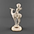 Celestial Roe Angel Figurine 3D model small image 2