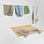 Essential Kitchen Towels & Napkins 3D model small image 1