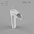 Title: VitrA T4 HydroClean Mixer 3D model small image 2