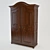 Elegant Classic Cupboard 3D model small image 1