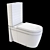 Duravit Starck 2 Toilet (212909) 3D model small image 4