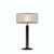 Elegant Bronzed Table Lamp 3D model small image 1