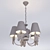 Elegant Bulgarini Chandelier MD8069 3D model small image 2