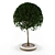 Exterior Decor Tree | Outdoor Ornamental Accent 3D model small image 1