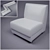 Modular Bar & Restaurant Sofa: Stylish and Durable 3D model small image 1