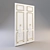 Title: Elegant Palace Wedding Door 3D model small image 1