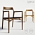 Elegant AYA Chair by Branca Lisboa 3D model small image 1