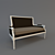 Elegant Lavoisier Sofa: Timeless Comfort 3D model small image 1