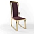 Modern Designer Chair by Mangematin 3D model small image 1