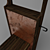 Title: Rustic Wood Toilet 3D model small image 2