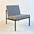 Kiki Lounge Chair - Modern Design for Ultimate Relaxation 3D model small image 1