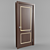 Trino Porte Door: Elegant and Functional 3D model small image 2