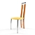 Effezeta 011 - Stylish and Sturdy Chair 3D model small image 1