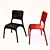 Comfy Plastic Chair - Sleek & Sturdy Design 3D model small image 1