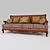 USA-Made Comfort: American Sofa 3D model small image 1