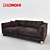 Longhi Hall W 560 Sofa 3D model small image 2