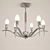 Chrome Chandelier 3D model small image 1