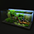 Vibrant Oasis: Compact Aquarium 3D model small image 2