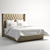 Manhattan Queen Bed - Sleek and Stylish 3D model small image 1