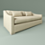 Classic Puffy Sleeper Sofa, Gramercy Home 3D model small image 1