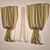 Elegant Drapes for Chic Interiors 3D model small image 1