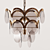 Elegant Orion Chandelier 3D model small image 1