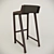 Modern Bar Stool – Sleek Design 3D model small image 2