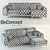 Modern Comfort: BoConcept Madison 3D model small image 3