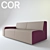 Cozy KELP Sofa: Luxuriously Designed Comfort 3D model small image 3