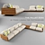 Pallet Sofa: Stylish Outdoor Comfort 3D model small image 1