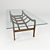 Sleek Fidra Coffee Table 3D model small image 1