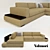 Valmori Monse Sofa 3D model small image 1