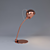 Elegant Copper Ball Desk Lamp 3D model small image 2