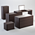 TOMASELLA Modo 4-Piece Furniture Set 3D model small image 2
