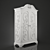 Elegance in Wood: Shangrila Armoire 3D model small image 2
