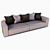 Luxury FENDI Memory Sofa 3D model small image 1