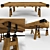 Ethnic Style Table 3D model small image 1