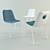 Modern Boum Chair by KRISTALIA - 55x57x81 cm 3D model small image 1