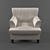 Marianne Armchair: Classic Comfort and Style 3D model small image 2