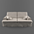 Buddy Sofa: Stylish, Custom-made Comfort 3D model small image 2