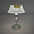 Provencal Ceramic Table Lamp 3D model small image 1
