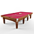 Classic Billiard Table 3D model small image 1