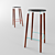 Sleek Stool: Modern Bar Seating 3D model small image 1