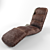 Vintage Leather Lounge Chair 3D model small image 2